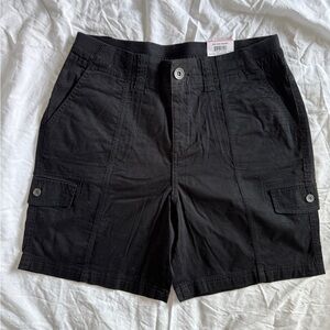 Style & Co. Black Cargo Shorts